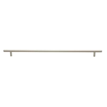 Gliderite Hardware 17 in. Center to Center Satin Nickel Solid Steel Bar Pull - 5020-432-SS 5020-432-SS-1